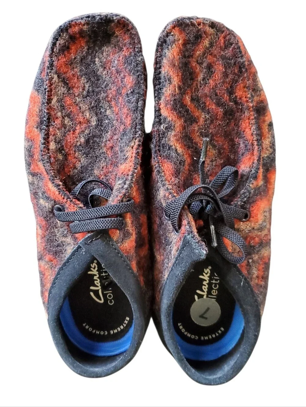 Clarks Collection Shacre II Wool Printed Moccasin (US 7/39.5)